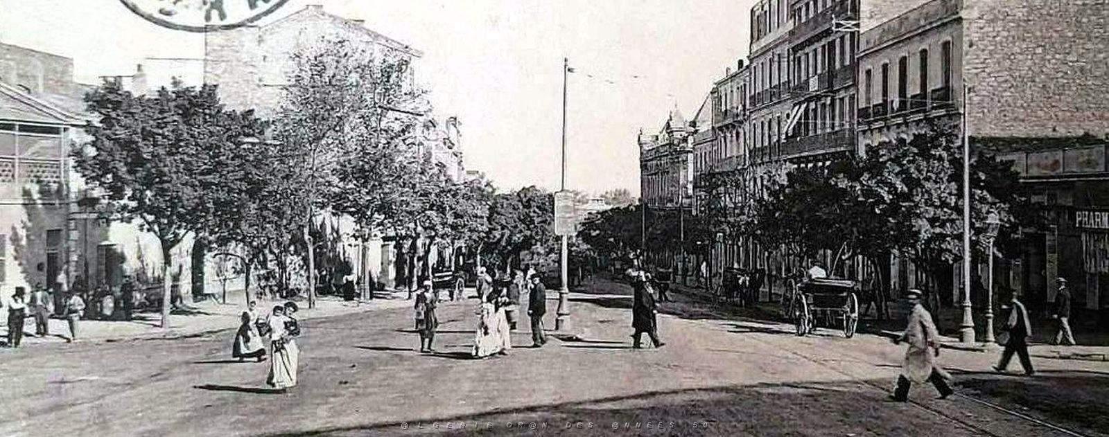 1883- Oran - Boulevard National2 - 1907.jpg